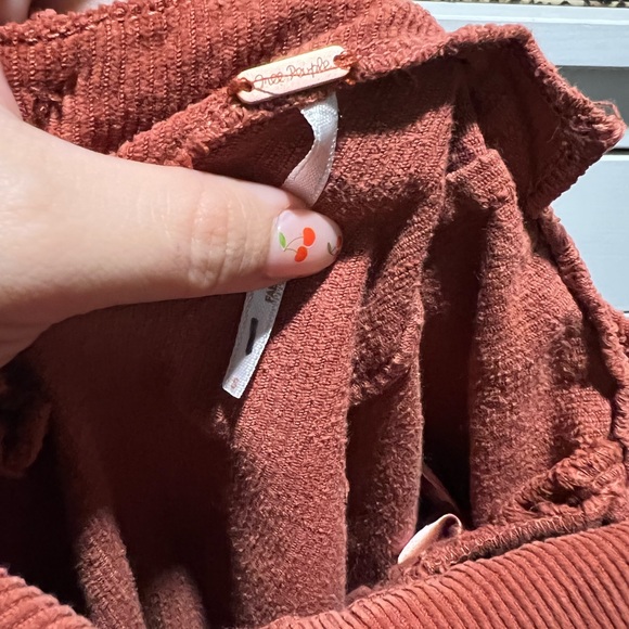 Free People Josephine Red Jumpsuit - Picture 9 of 9